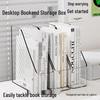 Acrylic Transparent Bookends & Document Organizer for Desk
