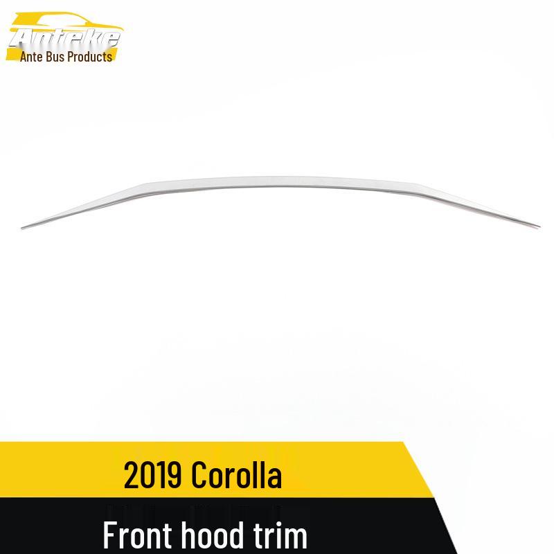 2019 Leiling Front Hood Trim Decorative Strip for Front Bumper Lip Accessory