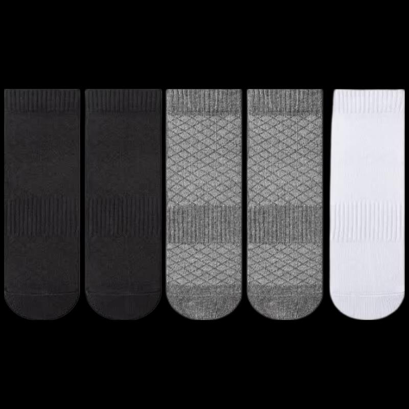 ANTA Unisex Breathable Mid-Calf Sports Socks Multi-Pack