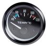 Manomètre de température d'eau automobile 52 mm de qualité supérieure Testeur métallique durable pour diagnostic moteur de cylindre de camion et de voiture