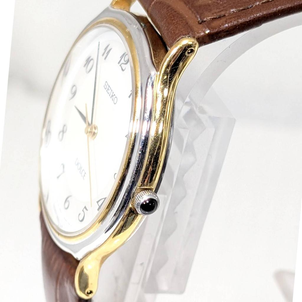 SEIKO Dolce Battery and Strap Working Men's Watch, Replaced, Condition, S-97
