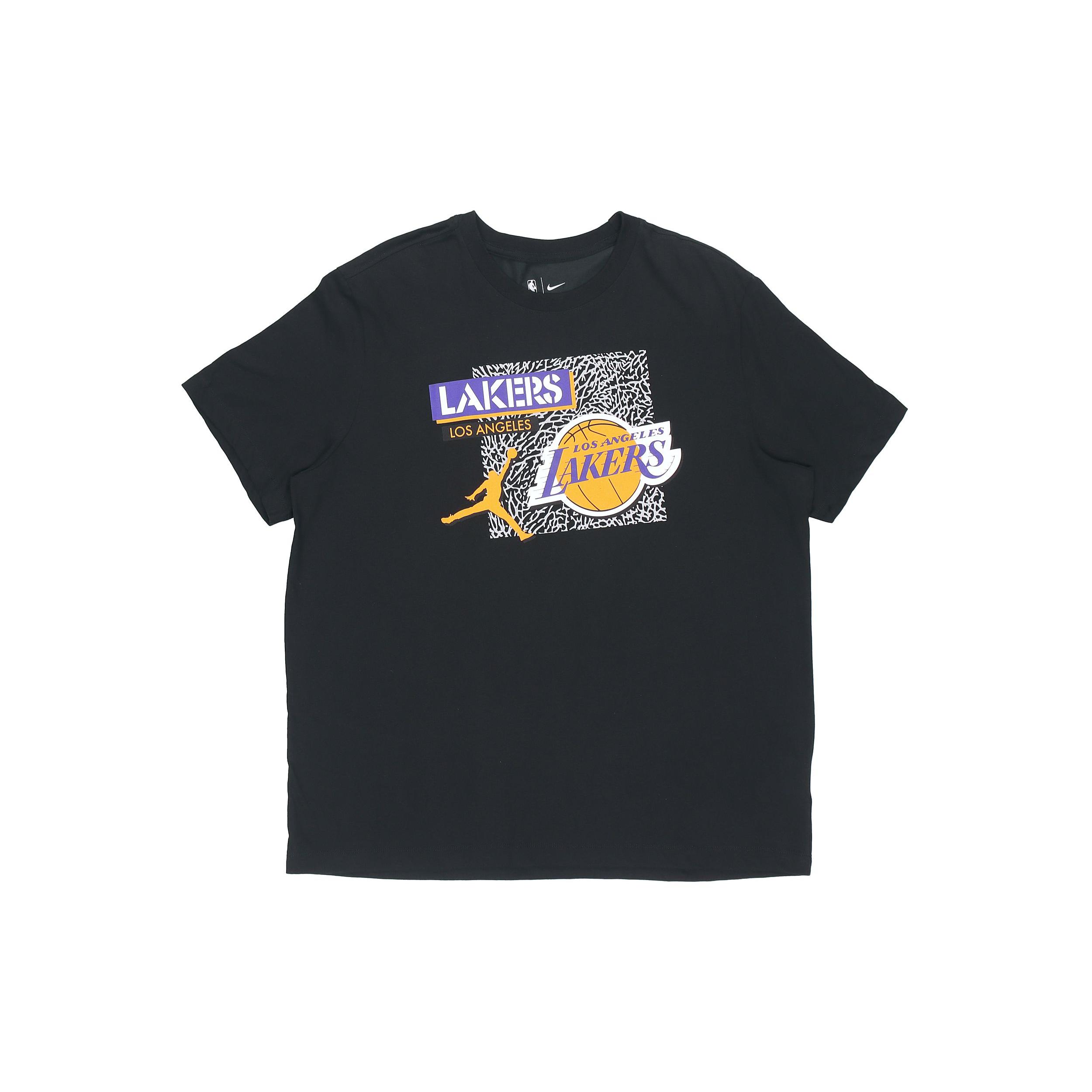 Jordan Nba Los Angeles Lakers Logo Dri Fit T shirt DA6629-010 XL