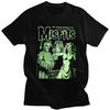 Custom Horror Punk Rock Misfits Skull Tshirts for Men Short Sleeve Leisure T Shirt Tshirt 100 Cotton Tee Gift