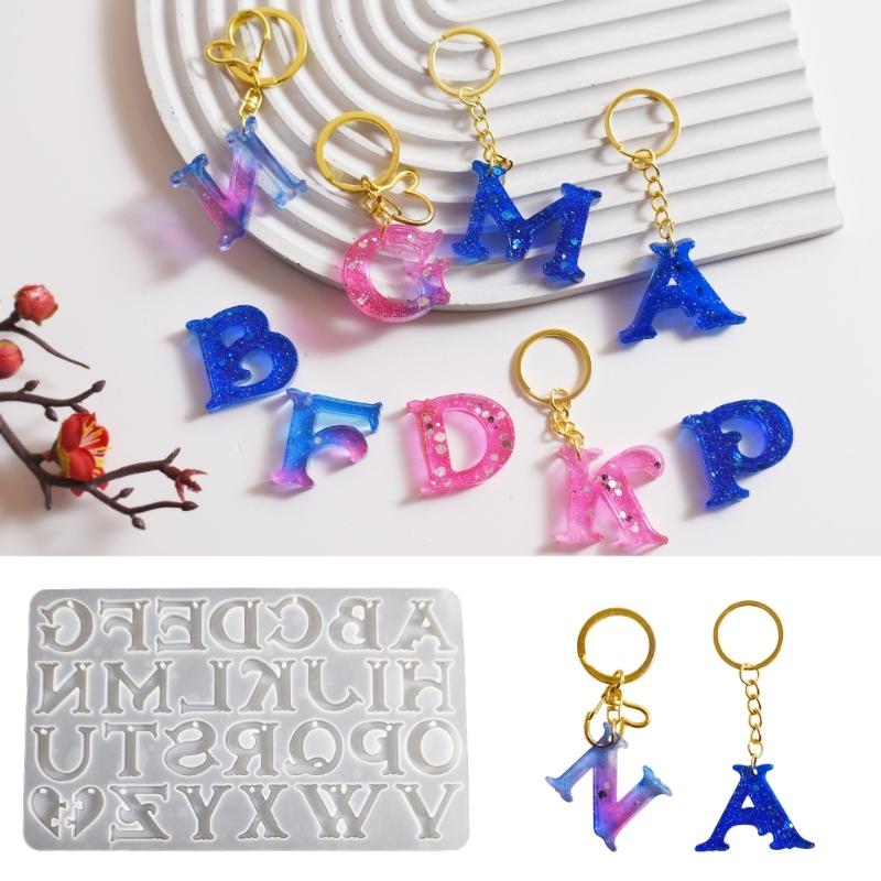 Sturdy Silicone Letter Mould Portable Accessory for Creating Customes Decorations for Home and Special Occasions