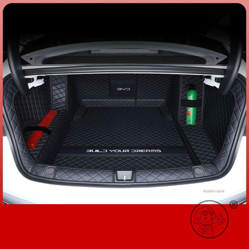 For BYD Seal 05 BYD KING DMI 2026 2027 Trunk Mats Leather Rear Cargo Waterproof Carpet Storage Pad Auto Interior Accessories