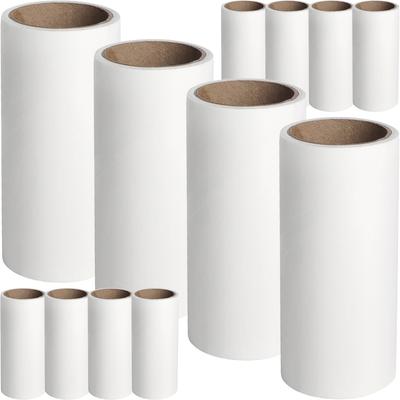 12 Pcs Sticky Paper Household Lint Roller Multi-function Pet Hair Curlers Portable Remover Cat Dog Adhesive Tape Puppy Travel
