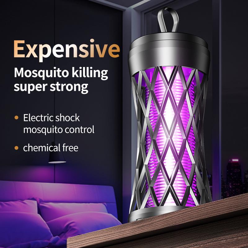 New Portable Electric Mosquito Killer Lamp with Atmosphere Light for Home and Outdoor Use