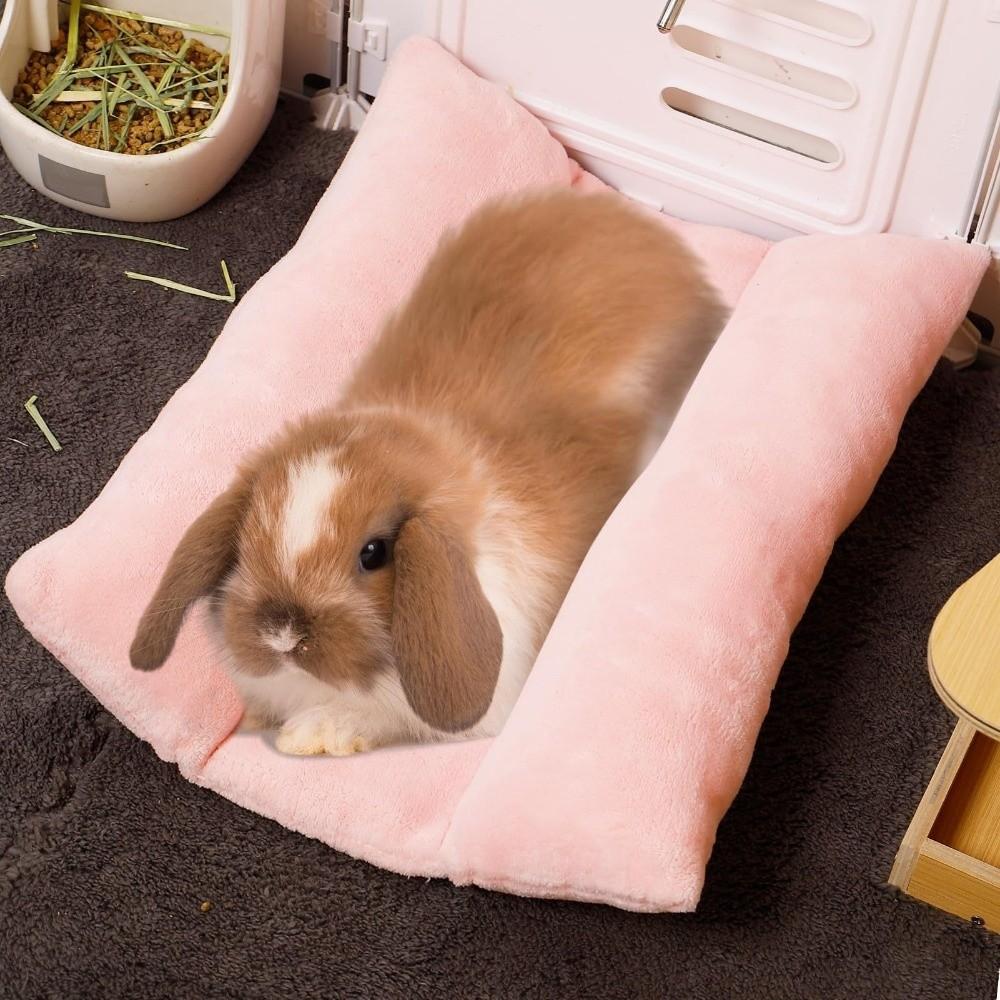 Washable Bunny Concave Bed Thickened Rabbit Cushion Soft Cuddle Cushion Mat Rabbit