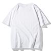 Summer Men's and Women's New Printed Pure Cotton Round Neck T-shirt Shoulder Down Style T-shirt