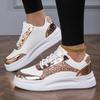 Women's Sequin Decorative Casual Sneaker, Lace-up Lightweight Soft Sole Walking Skateboard Shoes, Low-Top Comfortable