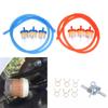 Fuel Switch Filter Kit 6mm Inline Fuel Filter For ATV Motorcycle Dirt Bike Go Kart Universal Fuel System Replacement Parts