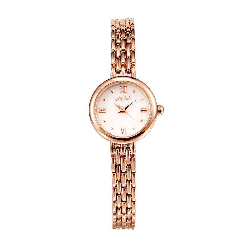 Watch Female Niche Design Waterproof Small Dial Thin Belt Simple Temperament Girlfriend