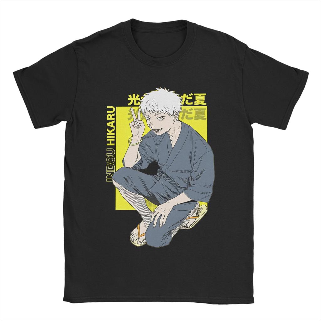 The Summer Hikaru Died Manga Graphic Print T Shirts Men Women 100% Cotton Tee Shirt Clothes
