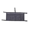 Boat Storage Bag with 3 Divisions Suspended Boat Tackle Life Jacket Mesh Bag Organizer for Leaning Post 4x32x15in