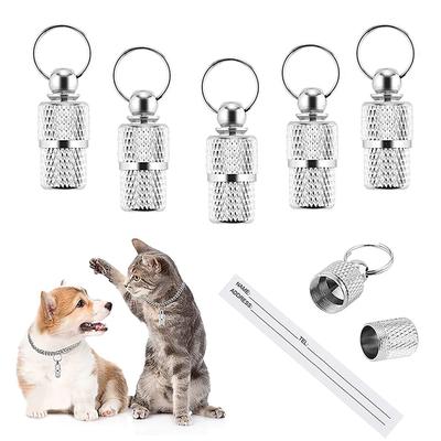 Personalisierte Haustier Anti-Verlust ID-Marke mit Name und Adresse Anhänger Katze und Hund Halsband Dekoration Zubehör