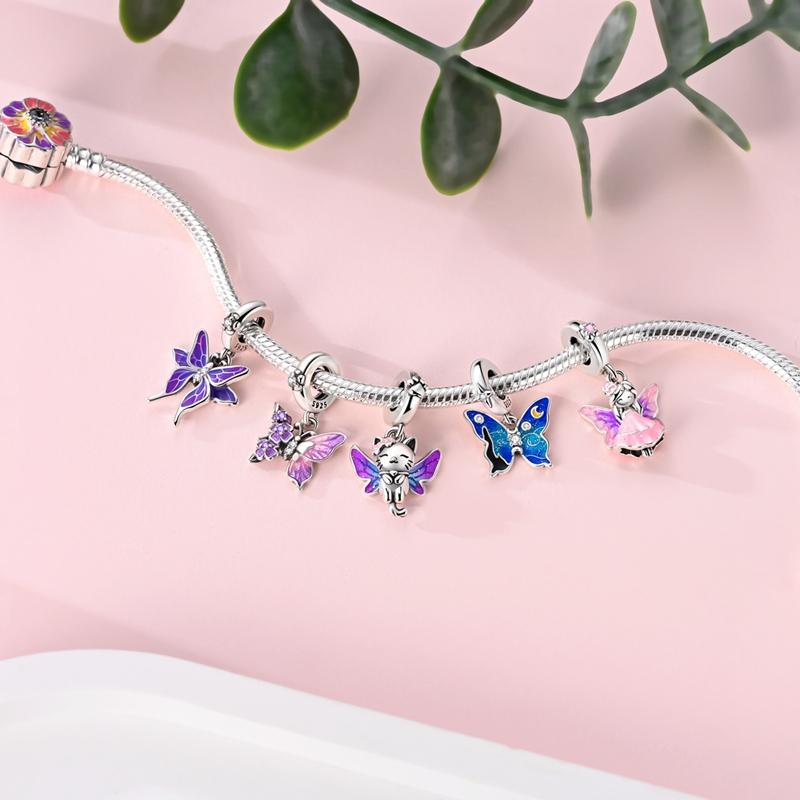 New Original Copper Animal Pendant Charm Beads Fits 3Mm Bracelet Necklace For Women Luxury Diy Jewelry Making