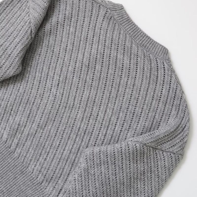 Kaslead New Women clothes Western Style Fashion Simple and Versatile Solid Knitted Long sleeve Sweater