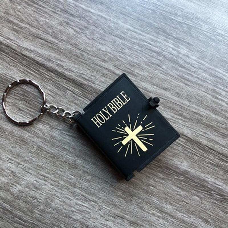 

3 шт. карманный миниатюрный брелок для ключей в виде книги, мини-книги, Библии, христианский брелок для церкви, сувенир, подарки, сумка, кулон as the picture