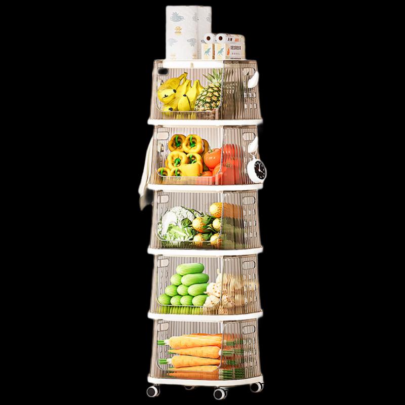 Yeya Kitchen Storage Rack Cart