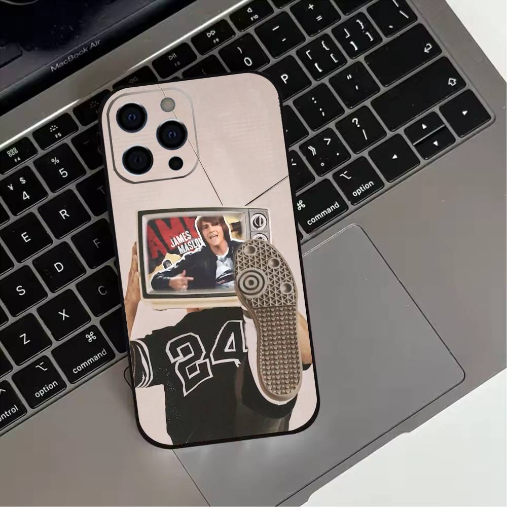 TV Drama B-Big Time Rush  Phone Case For iPhone 17,16,15,14,13,12,11 Plus,Pro Max,XS,Soft Silicone Black Cover