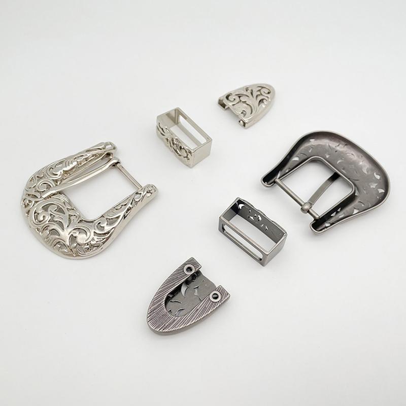 Hipster Vintage Metal Belt Buckle Classic Western Fashion Design Durable Alloy Buckle for Cowboy Costumes Holiday Gifting