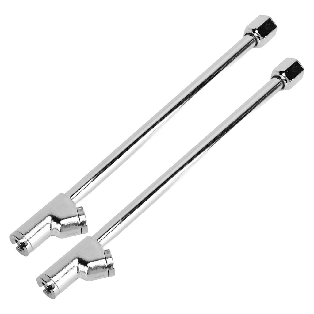 Car Tire Inflatable Rod 1 4 Inch NPT Thread Double Head Truck Tire Chuck Compatible with Air Pump Inflator for Vehicle