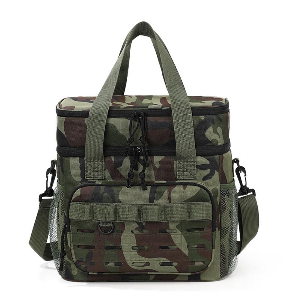 Thickened Freezer Bag High-Quality Insulated Lunch Bag Tactical Ice Bag Portable For Traveling Hiking Beach Trips