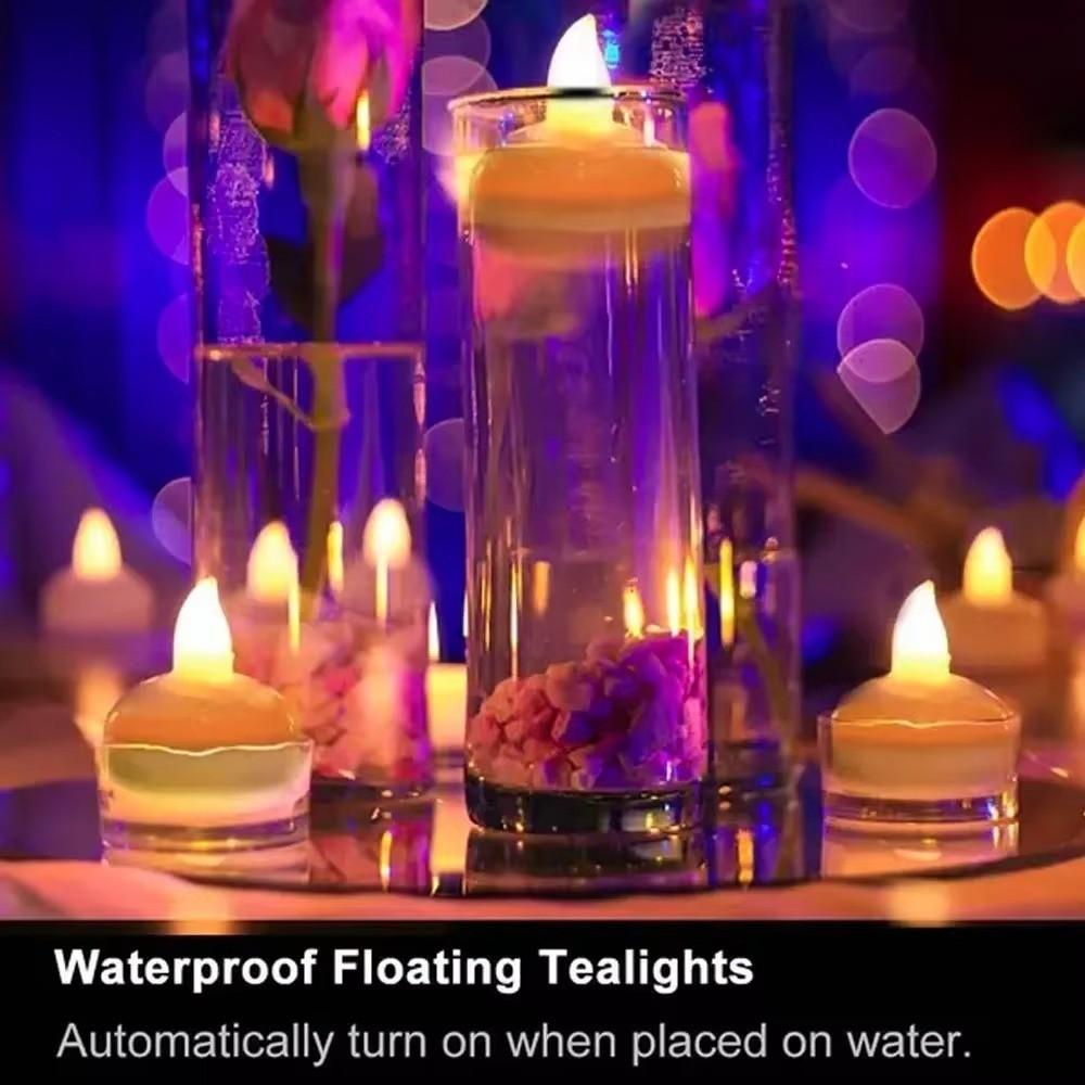 Sensor-activated Floating Sensor Candle Light For Weddings Birthdays and Parties
