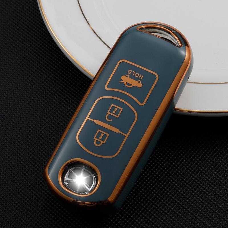 Phnom Penh  2/3/4 Button TPU Car Remote Key Case Cover Fit for Mazda 2 3 6 Axela Atenza CX-5 CX5 CX-7 CX-9 2014 2015 2016 2017 2018