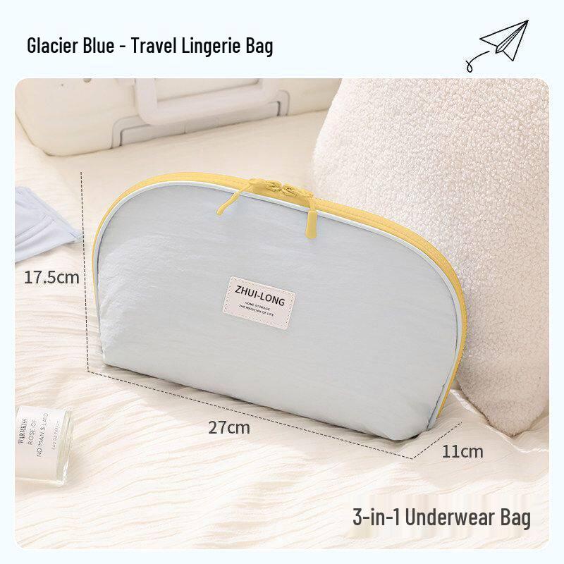 Portable Ultralight Underwear Storage Bag: Travel Organizer for Bras, Panties, and Socks