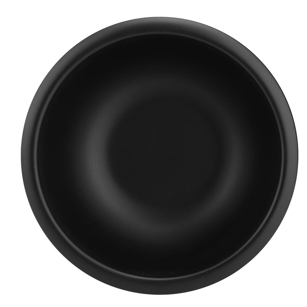 Thickened Portable Men Beard Shaving Soap Bowl Foaming Shaving Cream Bowl BlackBlack