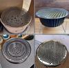 15 to 60cm smooth Barbecue Round hole Cooling Baking Rack 304 Stainless Steel Wire Oven Sheet Circular BBQ Net Baking Grill