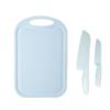 Available Kindergarten Plastic Kitchen & Fruit Knife Set for Kids - Includes Baby Fork & Vegetable Cutting Tools.