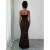 Elegant Style Suspender Hollow Skirt Dress Women's Clothing Autumn and Winter 2025