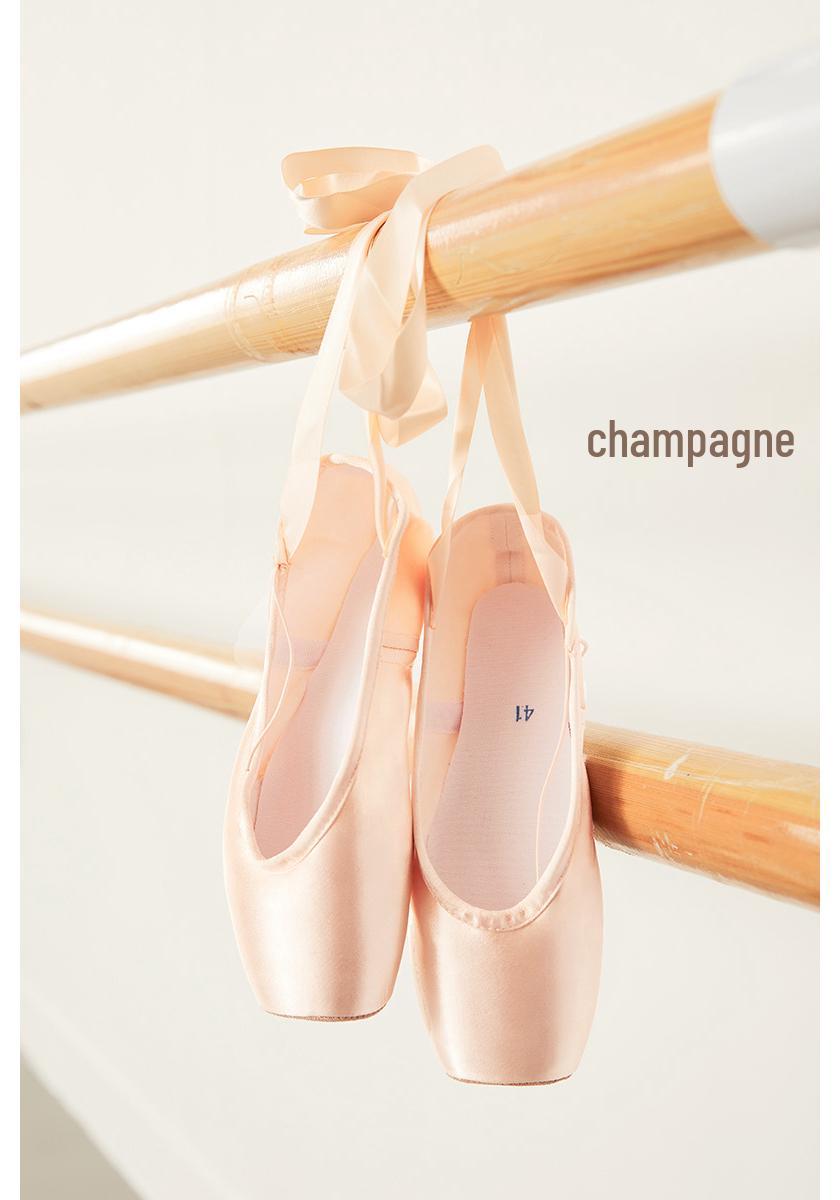 Professional Satin Ballet Pointe Shoes for Girls and Adults 37