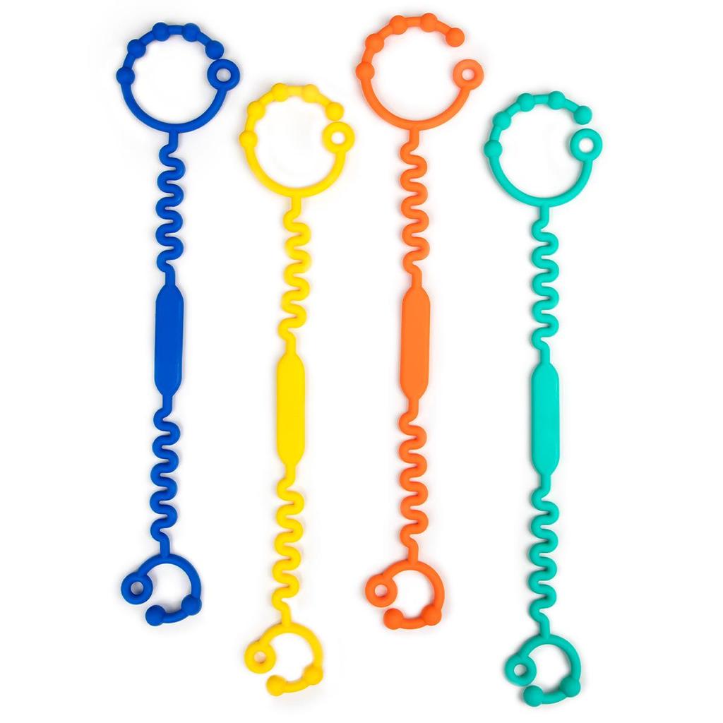 Silicone Baby Bottle Anti-Loss Chain: Multifunctional Pacifier Clip & Anti-Drop Rope