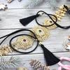 Exquisite Hand-woven Women's Rope Belt Waist Chain Wedding Jewelry Belt Robe Accessories