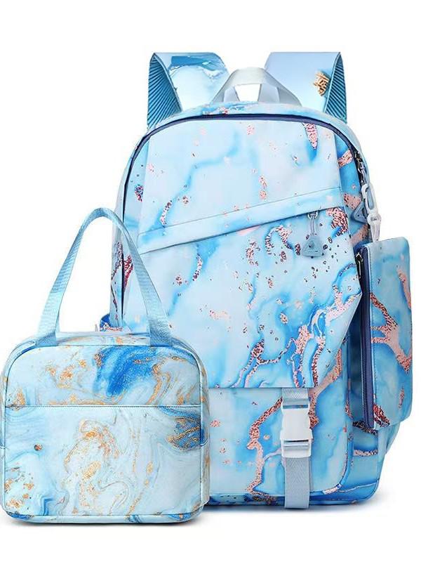 Stitch School Backpack - Lightweight, Large Capacity for Grades 1-6 Boys & Girls