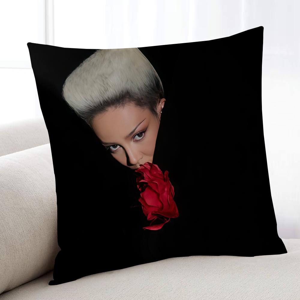 Singer D-Doja C-Cat Vie Cushion Cover Home Bedding Sofa Living Room Pillowcase Simple Soft Skin Cushion Cover Party Gift
