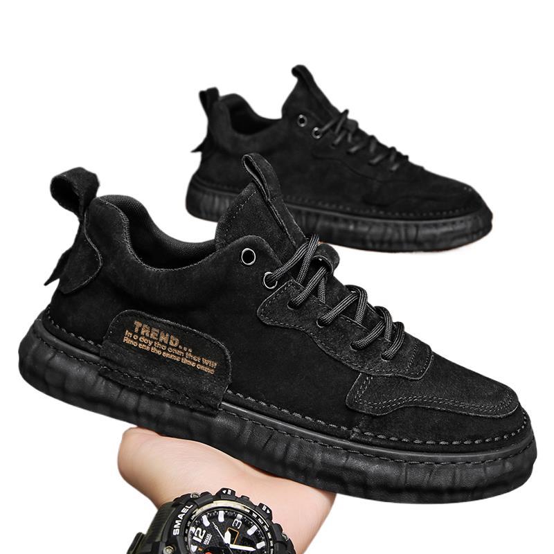 Boty na prkno nejsou únavné do práce, pracovní nohy, pracovní pojištění, protiskluzové outdoorové boty s měkkou podrážkou na staveniště, pánské boty, jaro, muži