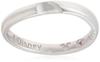 ESTELLE Ruby Silver Disney Pairing Rings for Men, HEART, 0191-0698-0017-0019, Japanese Size 19