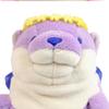 Morisaka Global Mochi Kawauso Fairy Mini Purple 7 X 6 X 14 Cm Otter Plush Toy Fairy Pastel Stuffed Animal Photography Healing Soft To the Touch Cute