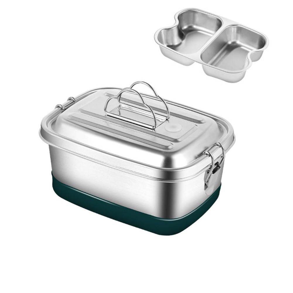 FunFuture Bento 304 Stainless Stylish and Popular for Men and Easy To Large Perfect for Elementary School High School and Middle School and Silver 2