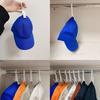 Clip Drying Hanger Windproof Anti-slip Clothing 2Pcs Hat Hooks Rotating Clothespin Hats Towels