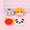 Cartoon Wall Anti-collision Pads Door Stopper Stickers Silicone Handle Bumper Mute Crash Pad Door Handle Stopper Protection Mat