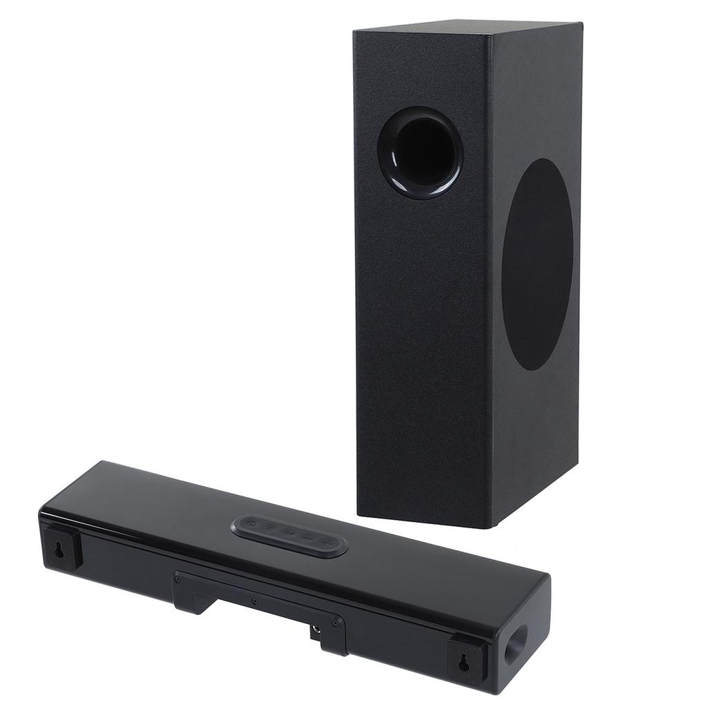 Bluetooth Home Theater Speaker 80W Bluetooth TV Soundbar with Microphone Interface for Singing