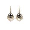 Bohemian Crystal Pearl Tassel Earrings - Ethnic Style, Artistic, Light Luxury Versatile Jewelry for Women