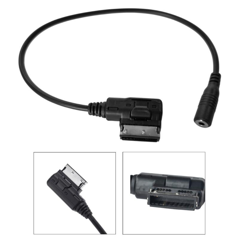 Car Radio AMI To AUX Cable 3.5MM MP3 Adapter For W212 S212 W218 C300 A207 W207 W204 W221 Automotive Stereo Cable