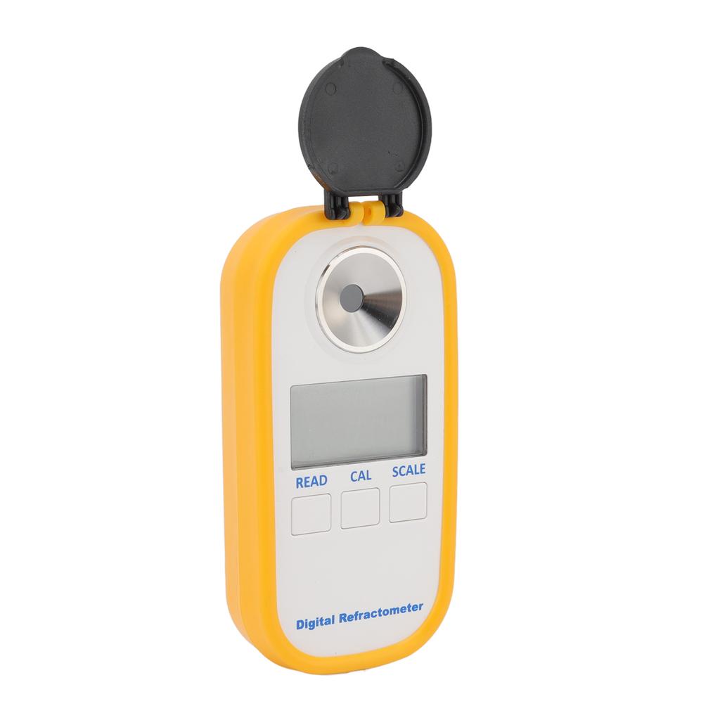 Handheld Refractometer Accurate Digital Display Fruit Brix Pocket Sugar Meter for Pear Watermelon
