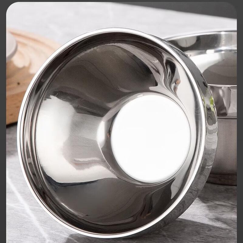Abay 304 Stainless Steel Anti-Scald Serving Bowl